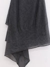 SWAYING 25 Early Autumn Irregular Hem Wool Skirt SW-SW25PF3B08C2-SH Dark Gray